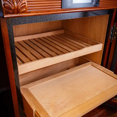 Cabina de almacenaje grande magnífica del Humidor del cigarro