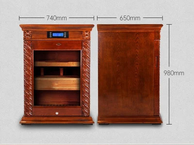 Cabina de almacenaje grande magnífica del Humidor del cigarro