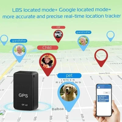 Dispositivo de seguimiento de ubicación en tiempo real de seguimiento de GPS para coche mini de larga espera Para vehículo/persona/mascotas