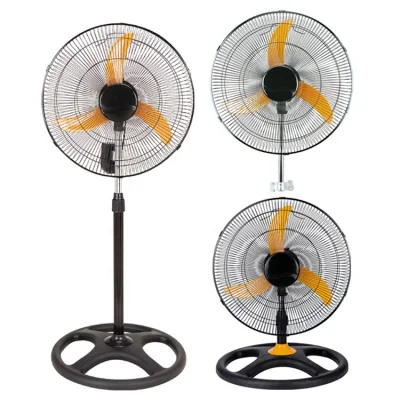 Premium 18&quot; Ventilador de pie de escape de pedestal 3 en 1 para uso doméstico/ventilador industrial/ventilador de pedestal/ventilador de pie/ventilador industrial de 3 en 1. Precio con un 5% de descuento en la personalización básica.