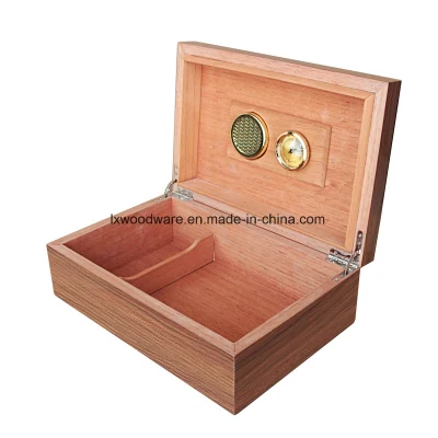 Acabado Piano brillante Cigarros Humidor de madera