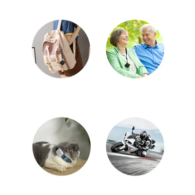 5g de larga distancia impermeable desmontable de Baja Potencia Smart Mini Seguimiento Tracker GPS Tracker Collar de perro de mascota