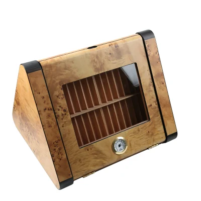 Portátil de plástico venta al por mayor de 5 Cigarros Humidor de viaje