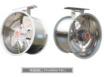 Acero inoxidable el ventilador de circulación la circulación de efecto invernadero circulador de aire del ventilador
