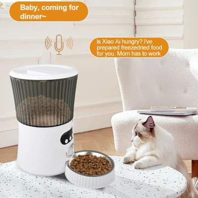  Alimentador de Pet Smart WiFi USB alfombrilla Bowl Alimentador automático de la Mascota Dispensador de agua