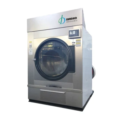 10kg-100kg Calefacción eléctrica de vapor secadora industrial secadora de tambor lavandería Comercial Máquina de lavandería