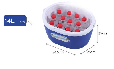 Coche nevera Mini refrigerador refrigerador Caja de almacenamiento de contenedores más cálidos, coche de alquiler de Furgoneta Camión congelador Home Alquiler de caja del refrigerador Refrigerador de doble uso