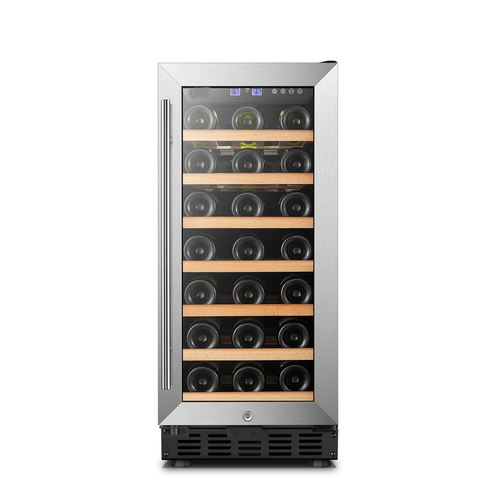 31 Bottles Single Zone Built-in Mini Wine Cooler Usf-33s