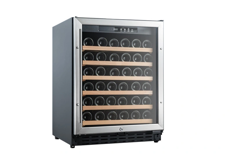 46 Bottles Single Zone CE ETL CB Certification Wine Cooler for Wine Storage