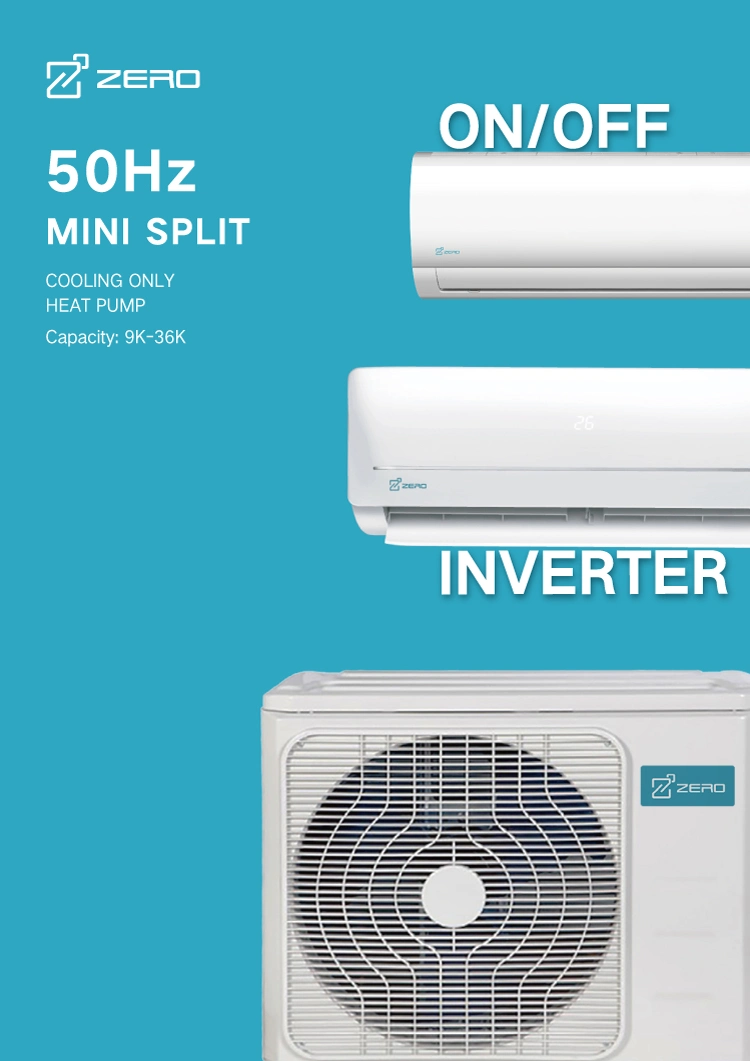 9000BTU 12000BTU 18000BTU 24000BTU 36000BTU Inverter Room Mini Split Air Conditioner