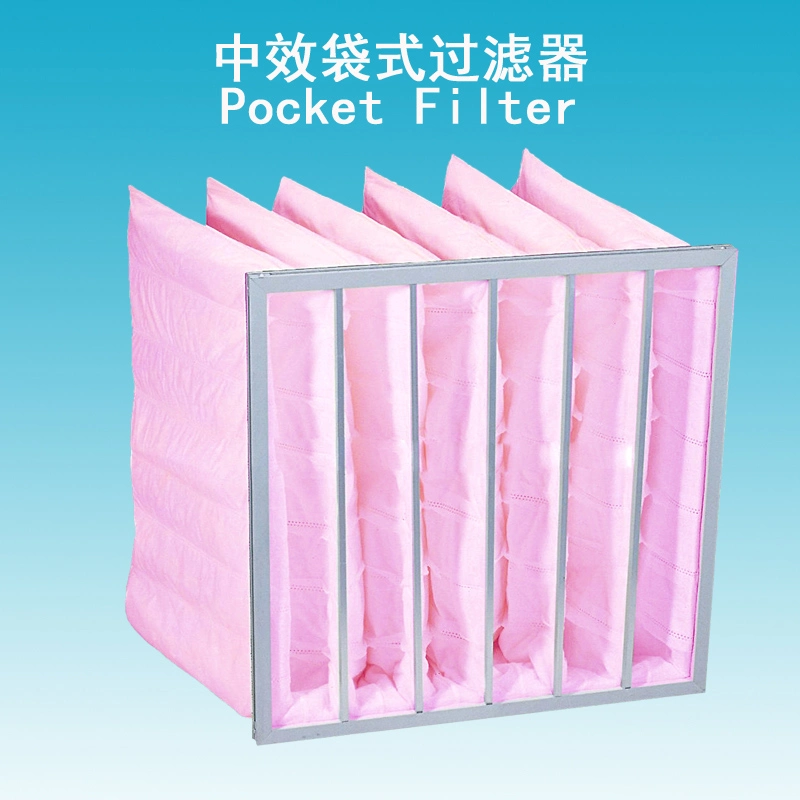 85% Efficiency F7 Nonwoven Fabric Air Pocket Filter