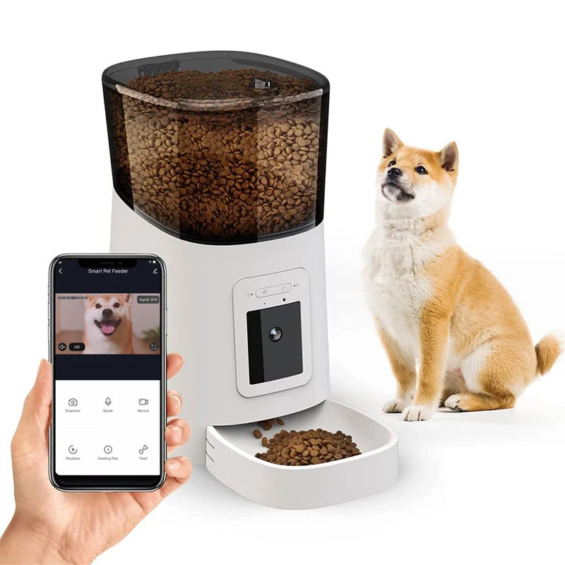 WiFi Automatic Feeder Pet Smart Feeder Pet Food Dispenser