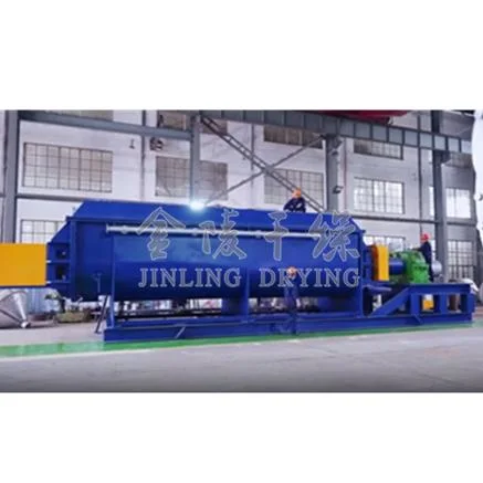 Chemical Sewage Filter Cake Sludge Double Shaft Paddle Dryer Machine Drying Equipment