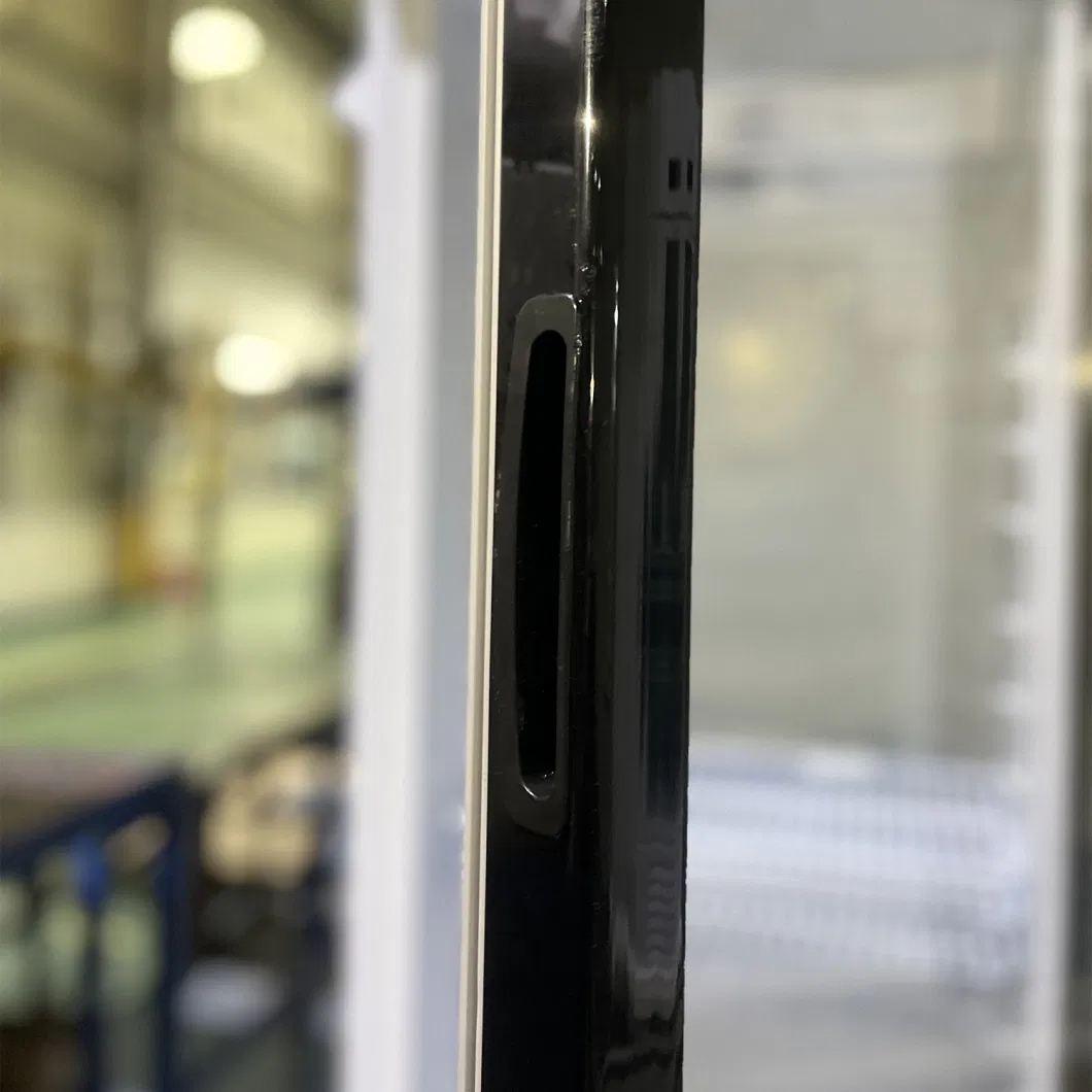 Single Glass Door Upright Cooler Beverage Refrigerator Coca Cola
