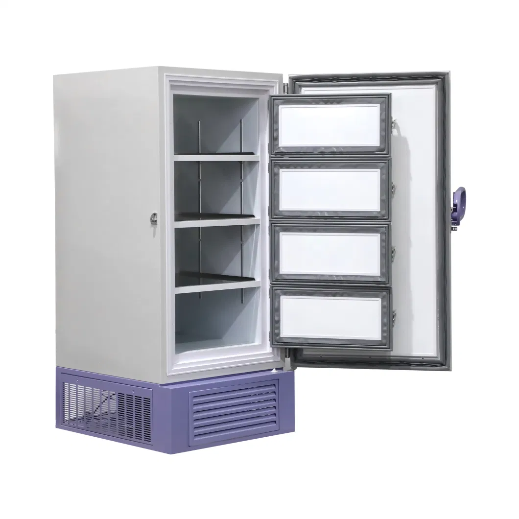 Aucma Biomedical -86 Degree Pharmacy Laboratory Vaccine Medical Ultra Low Temperature Deep Freezer for Lab/Hospital (DW-86L567T)