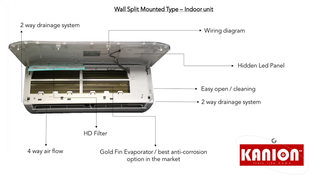 USA Air Conditioning System Wholesale Split Air Conditioner Mini Split AC 12000BTU 60Hz Mini Split Air Conditioner Air Condition Wall Mounted Air Conditioner