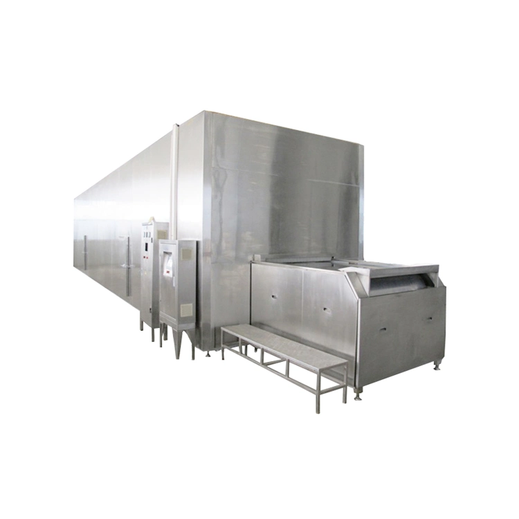 China Factory Vegetable Seafood Industrial Tunnel Freezer Quick Freezer