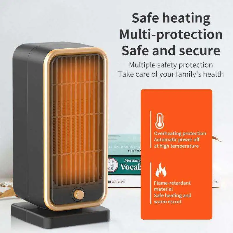 Smart Home Electric Portable Mini Room PTC Air Fan Heater for Room