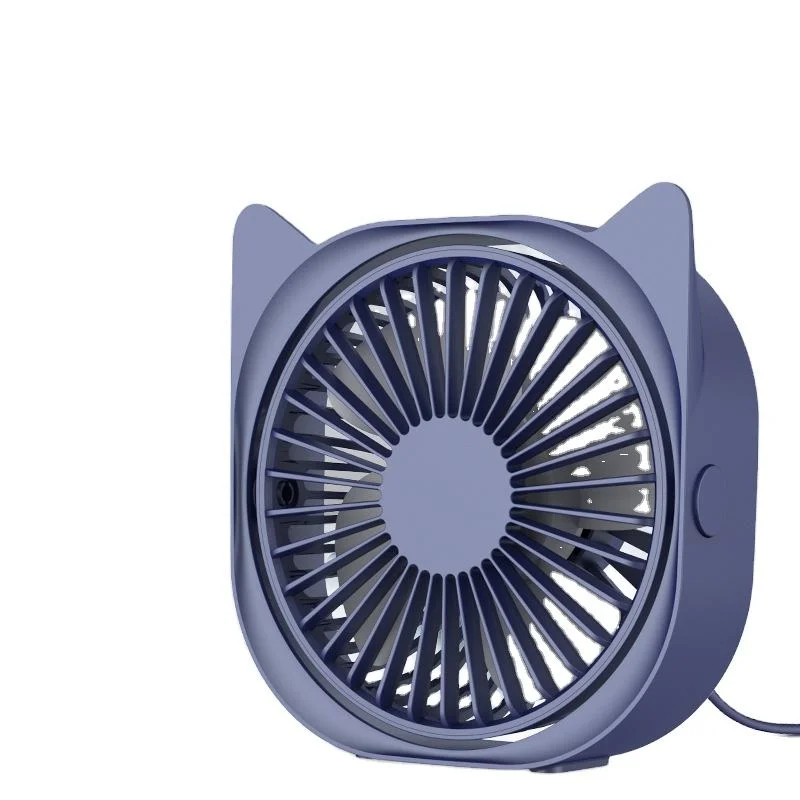 USB 360 Degree Free Rotation 3 Speed Portable Silent Mini Desk Fan