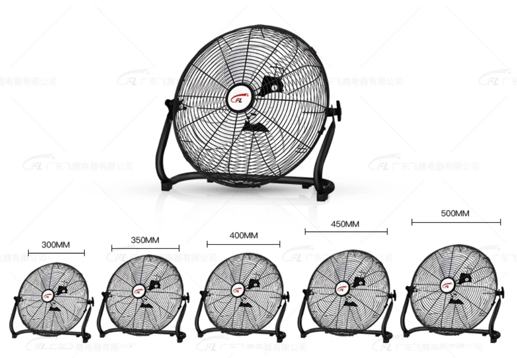 Powerpac 12 Inch &quot;Power Fan&quot; &amp; High Velocity Fan Air Circulator