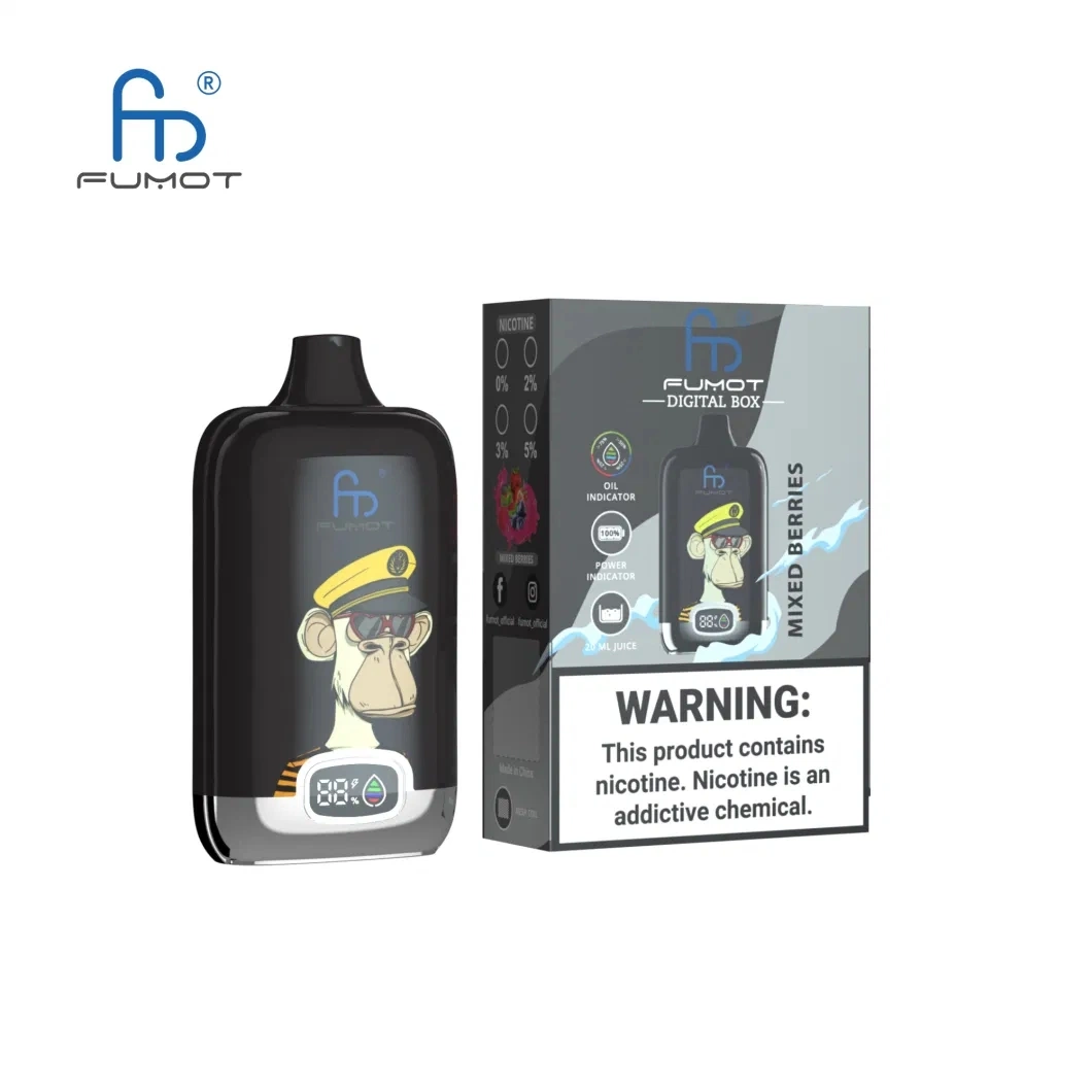 12000 Puffs Disposable E Cig Digital Box with LCD Screen Wholesale I Vape