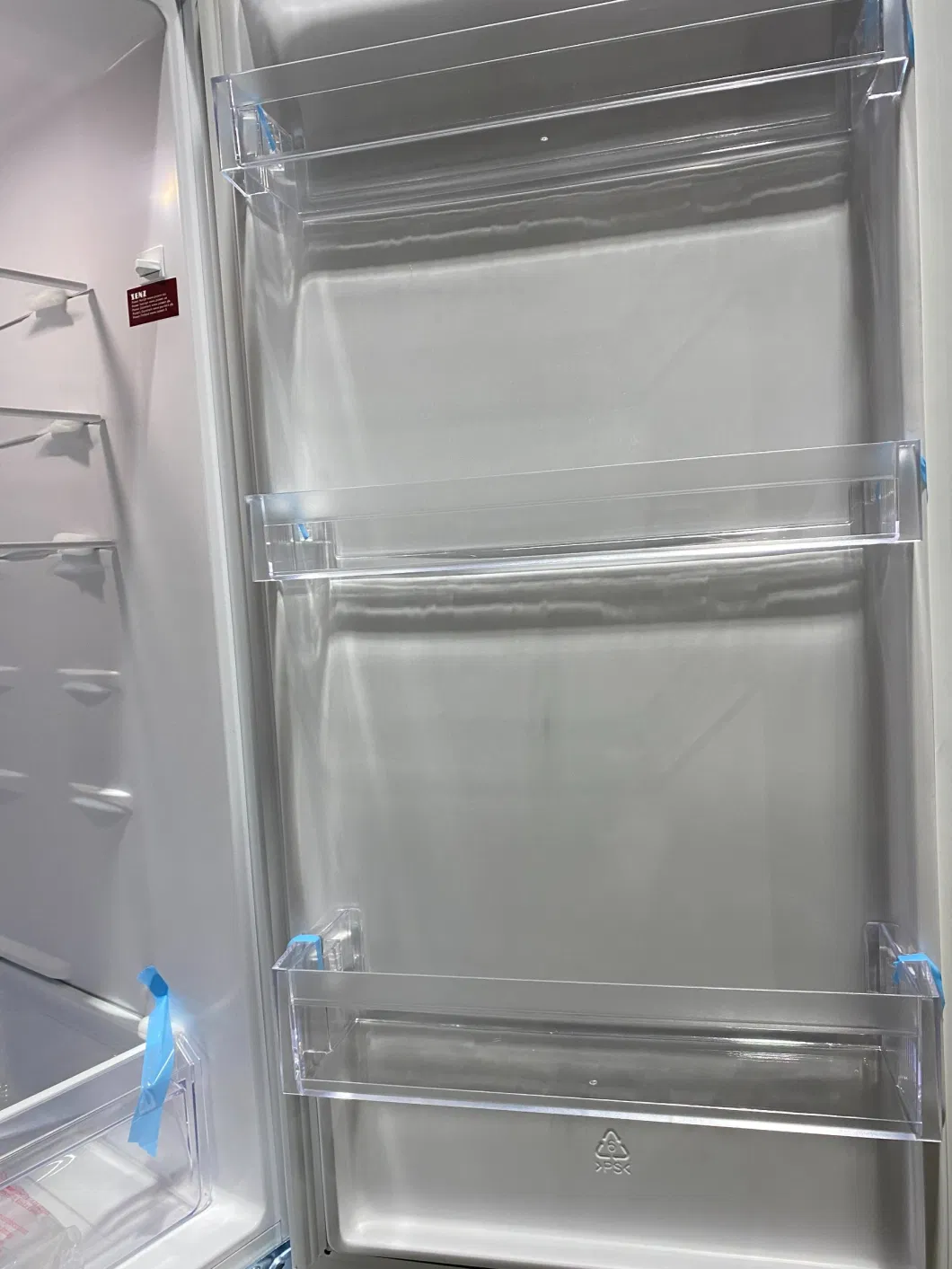 Compact Refrigerator, 90L Mini Fridge with Single Door for Makeup, Skincare, Snacks