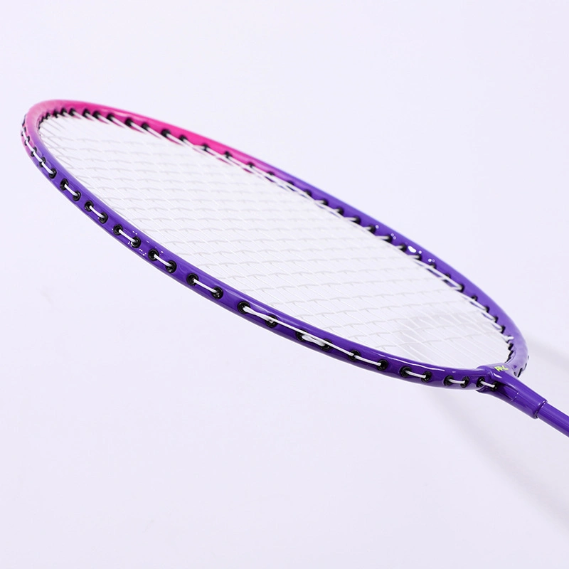 Fuaile Wholesale Sports Iron Alloy Badminton Racket Amateur Racquet OEM Custom Logo