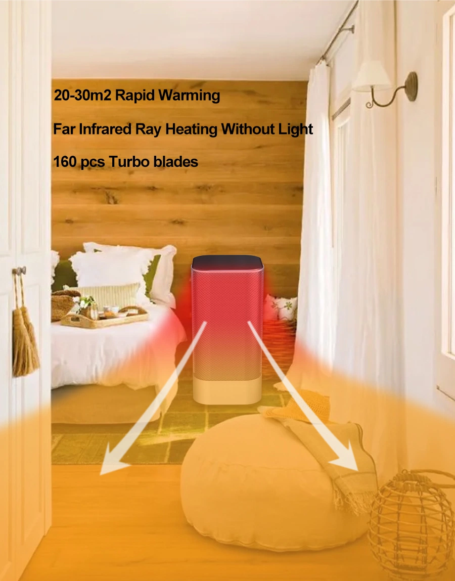 Portable Freestanding Warmer Appliance Warm Cool Air Blower Space Heater Smart Room Air Heater