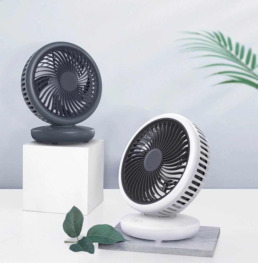 Home Circulation Desk DC Electric Cooling Rechargeable USB Stand Portable Mining Mini Fan
