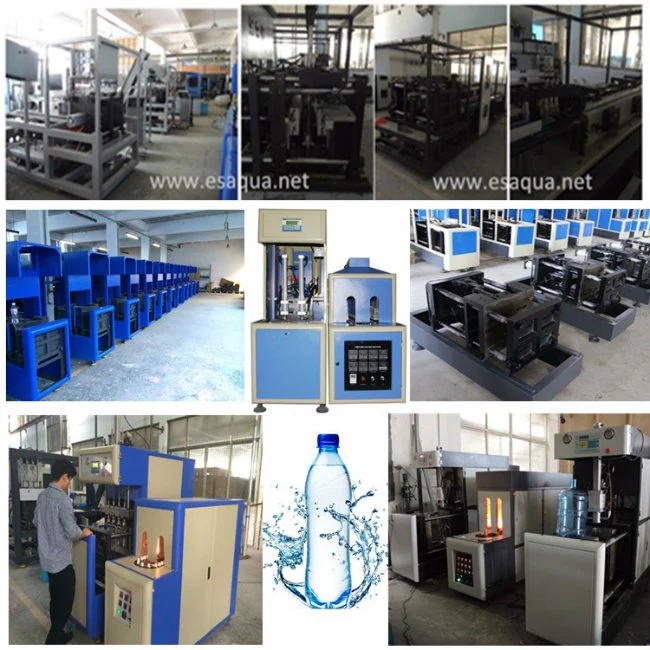 Automatic Blow Molding Pet Bottle Making Semi Auto Blower Perform Making Bottle Machinery