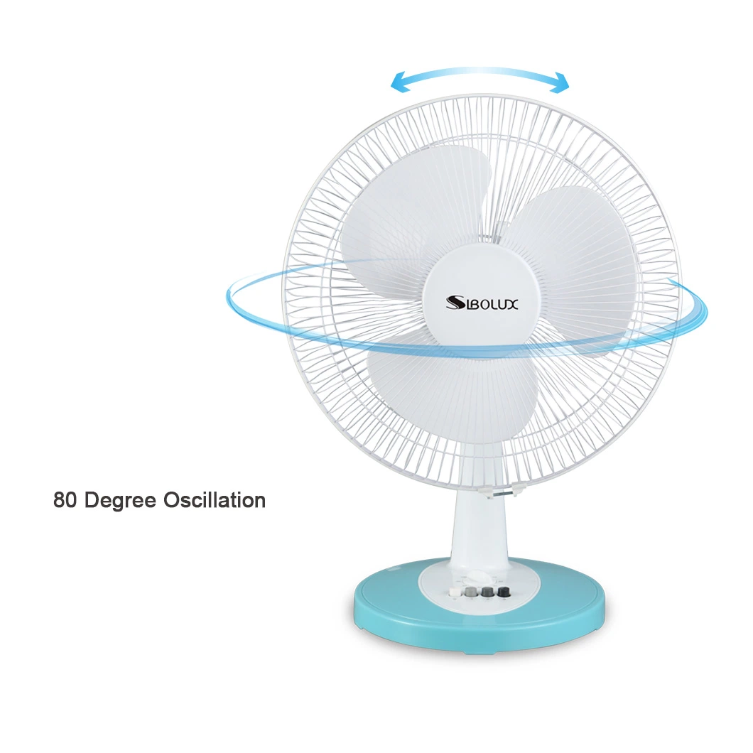 Portable Table Fans&Cooling 12 Inch Plastic Desk Fan for Household