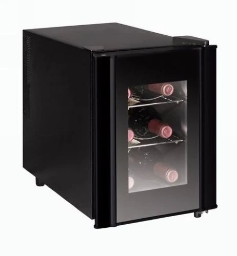 6 Bottles Wine Cooler Thermoelectric Wine Chiller Cellar
