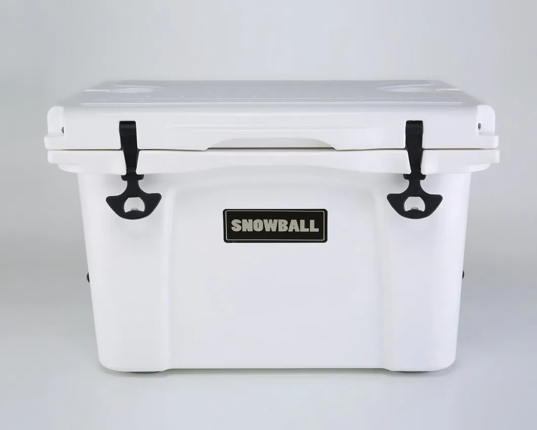 Snowball 35L Food Grade Beer Insulated Ice Box Rotomolded Car Cooler Box Brand Logo for Camping