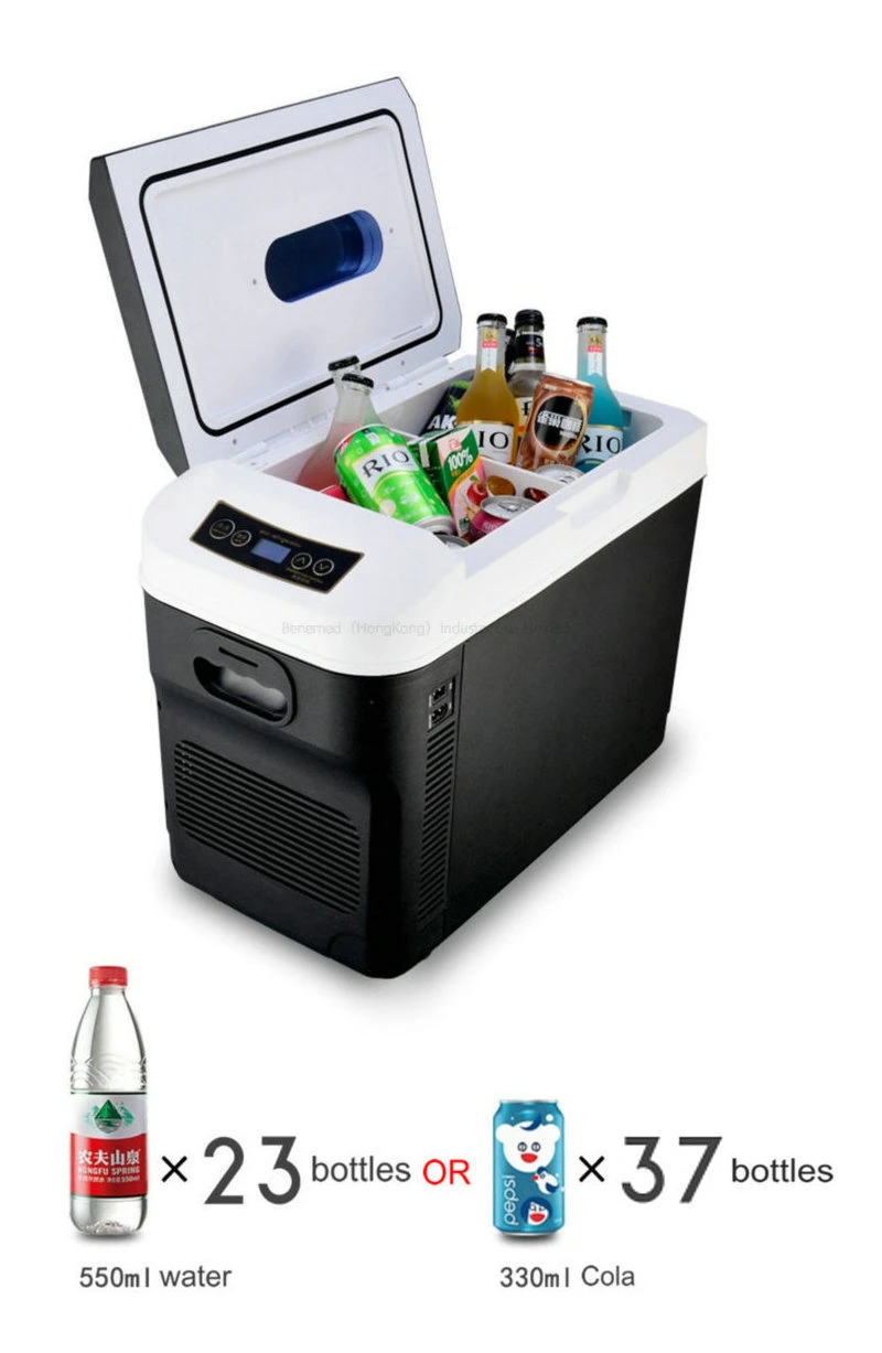 28L Car Fridge Freezer Camping Electric Cooler Box Portable Mini Refrigerator