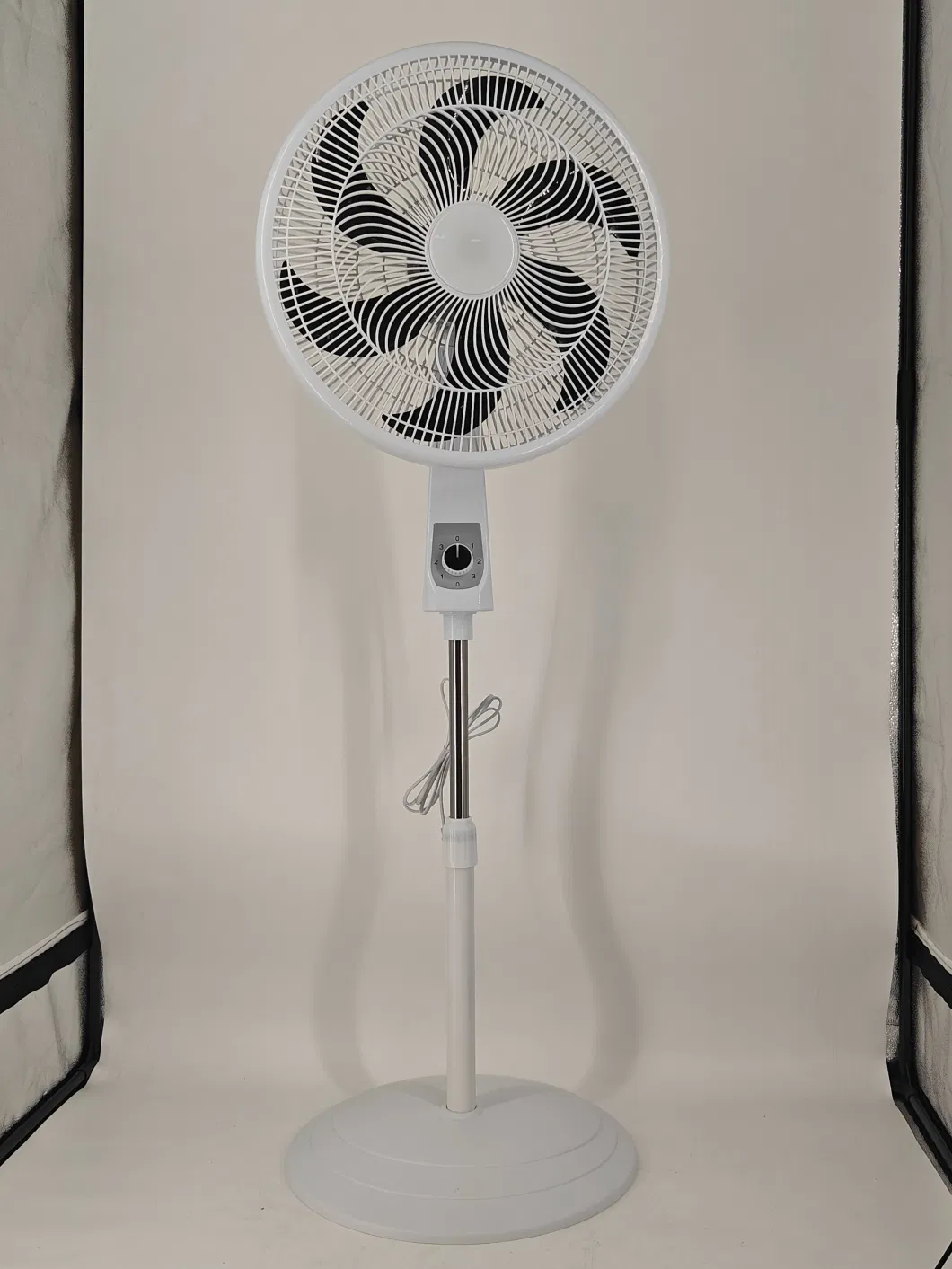 South American Hot Sell 18inch Plastic Grill Pedestal Fan 110V 90W 2in 1 Electric Fan/ Industrial Fan/ Pedestal Fan