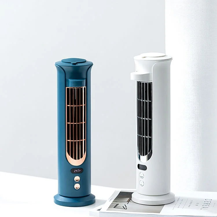 Newest Electric Oscillating Stand up Tower Air Conditioner Fan with Digital Display