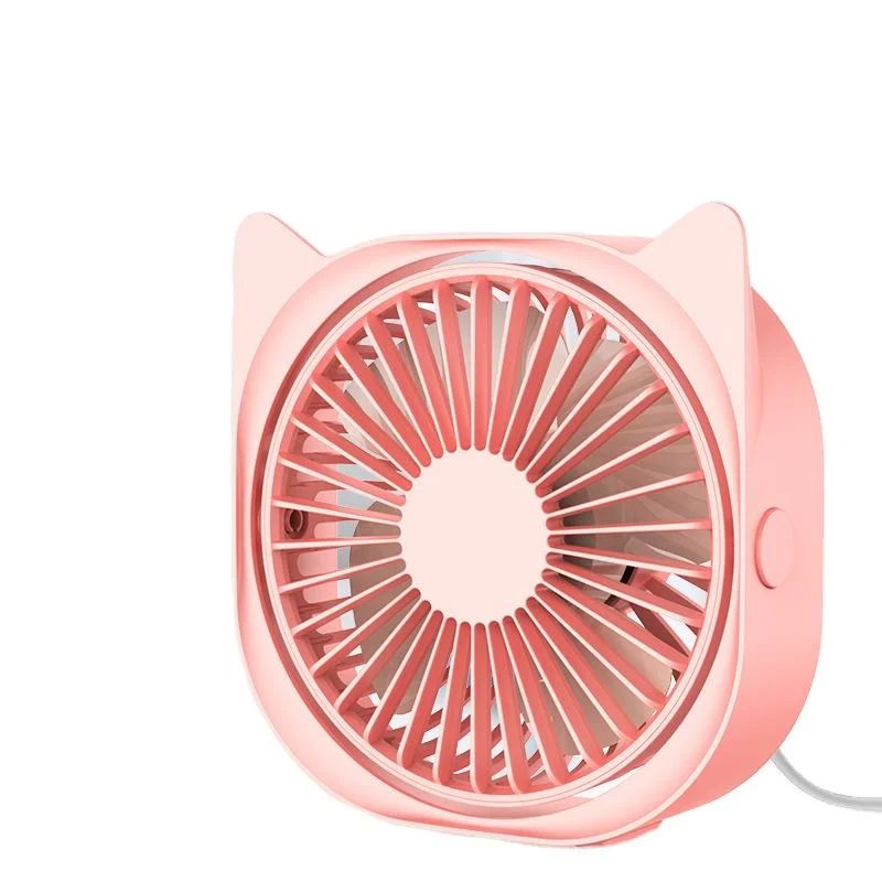 USB 360 Degree Free Rotation 3 Speed Portable Silent Mini Desk Fan