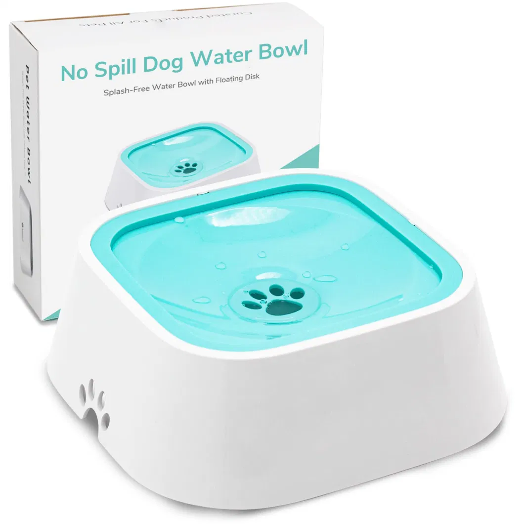 Large Capacity Water Fountain for Cats and Pets with No-Spill Features and Eco-Friendly Material
