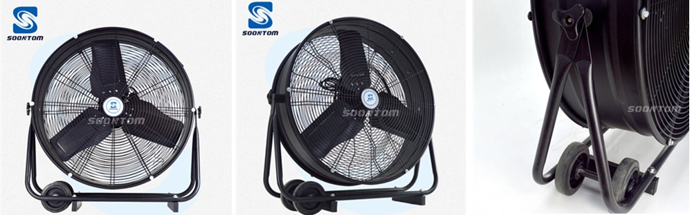 48&quot; Movable Portable Industrial Floor Axial Exhaust Cooling Drum Fan