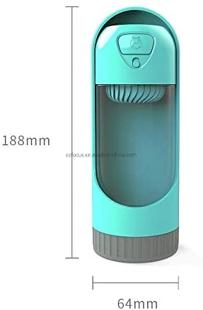 Lock Pet Drinking Water Fountain Pet Accompanying Cup Outdoor Leakproof Travel Bottle Drinking Fountain Wbb12381