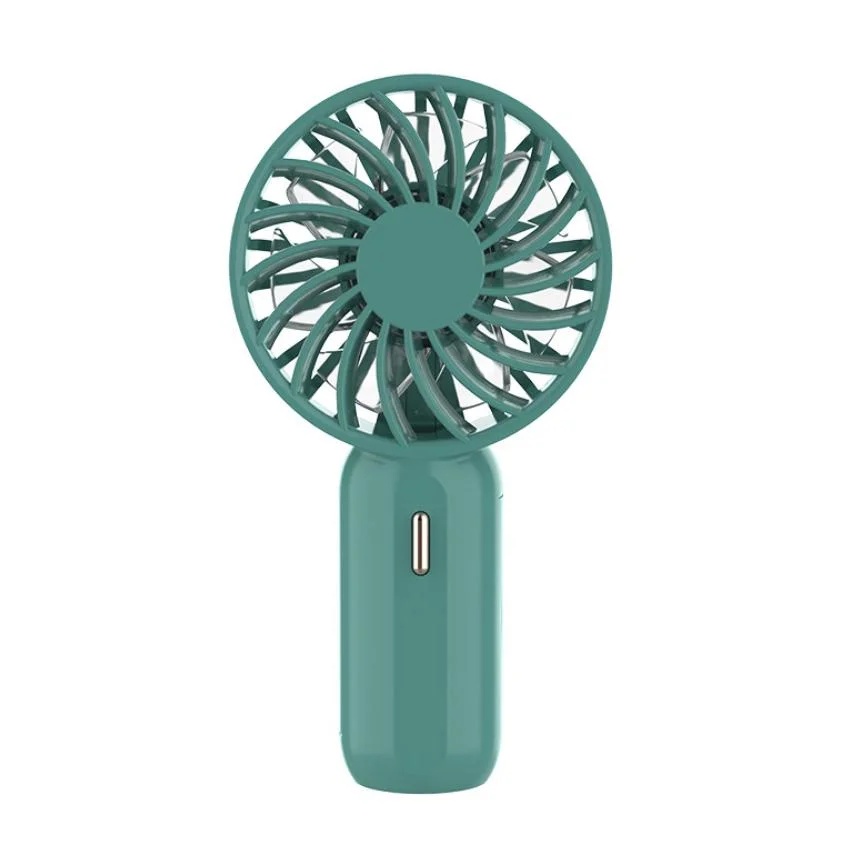 Mini Desk Portable Handheld USB Air Cooler Small Desktop Office Rechargeable Fan