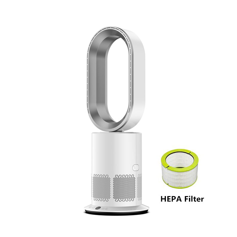 Home Portable HEPA 11 Filter Smart Desktop Fresh Cooling Bladeless Table Fan