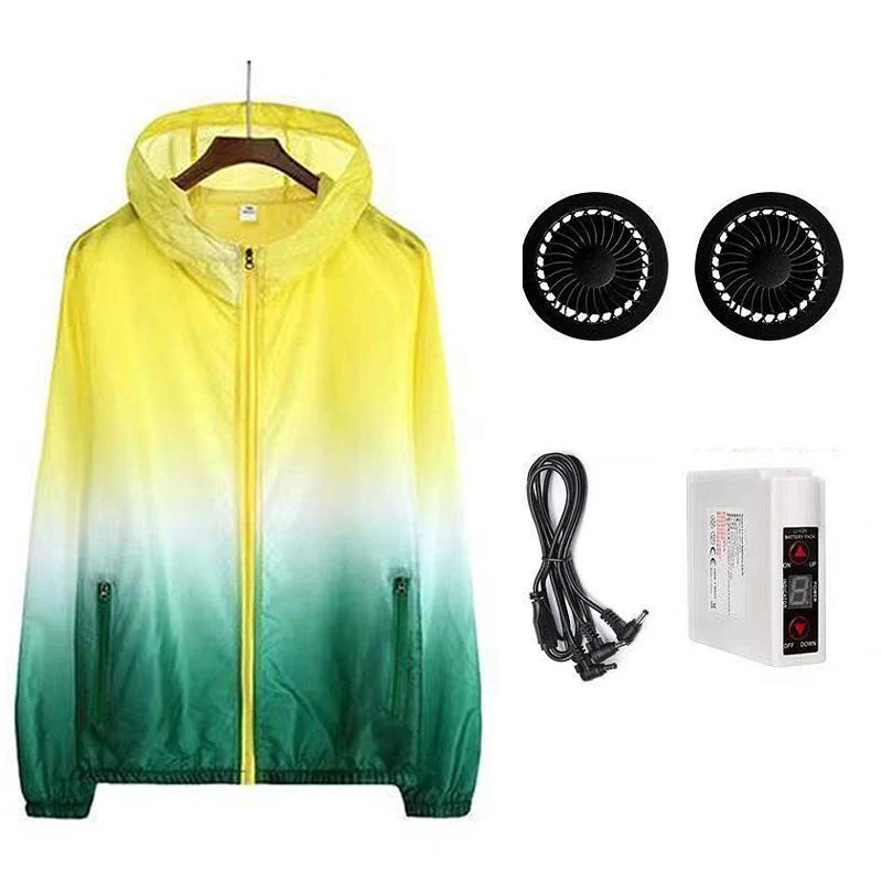 Low Noise Portable Light Weighted Colorful Cooling Air Conditioned Vest