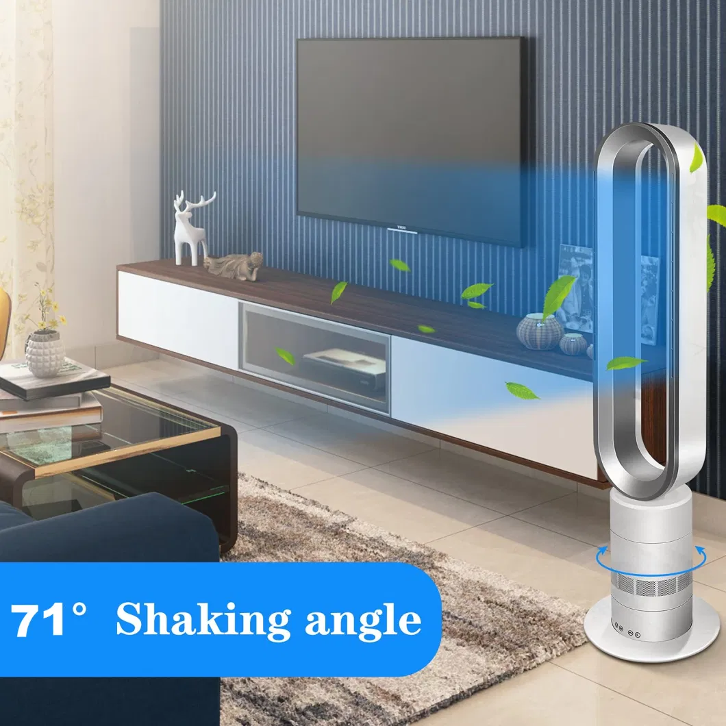 Soft Nature Wind ABS Material Oscillating Electric Floor Bladeless Tower Fans