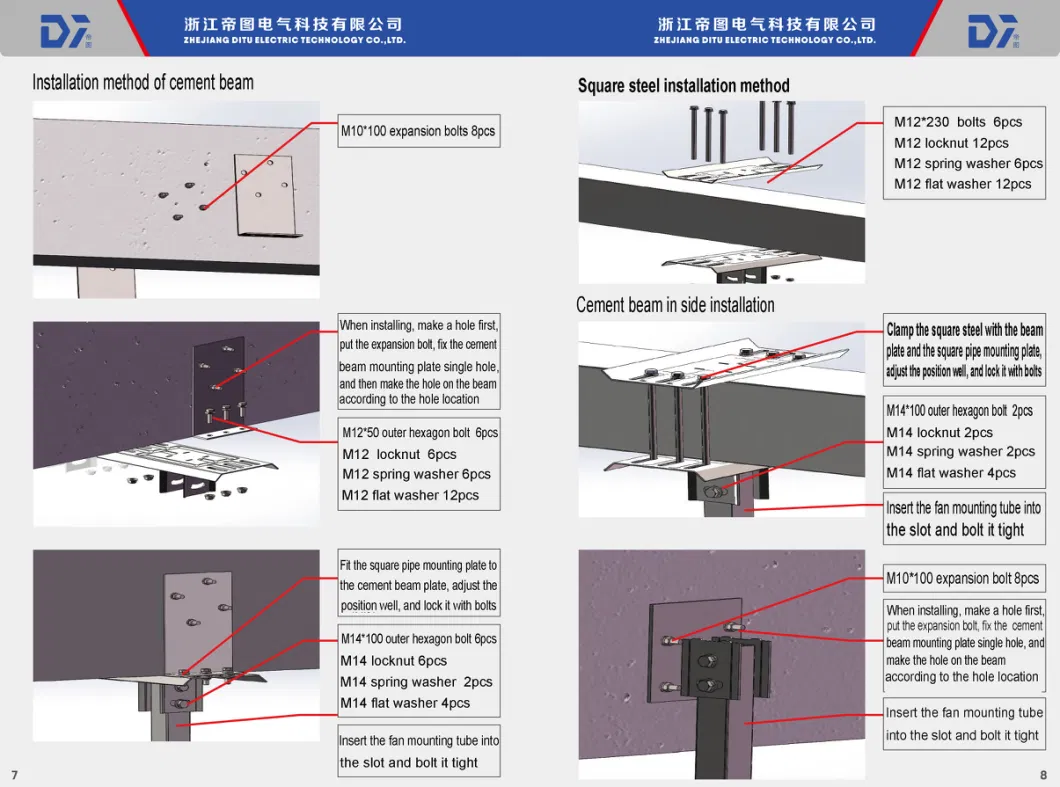 Warehouse Ventilation Hvls Large Industrial Ceiling Fans with DC-Driven Magnet Motor