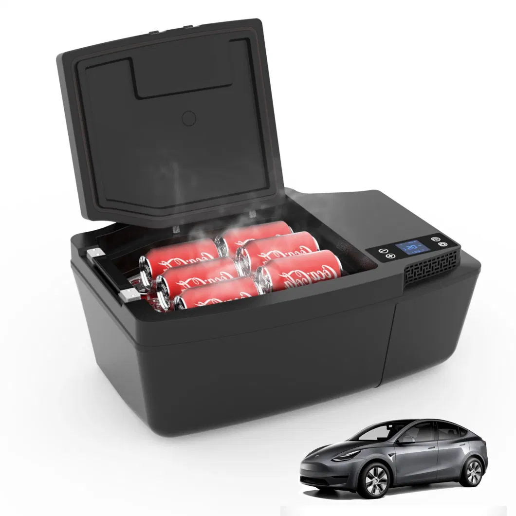 Electric 20L Portable Refrigerator Model 3 Tesla Car Cooler Camping Freezer Fridge