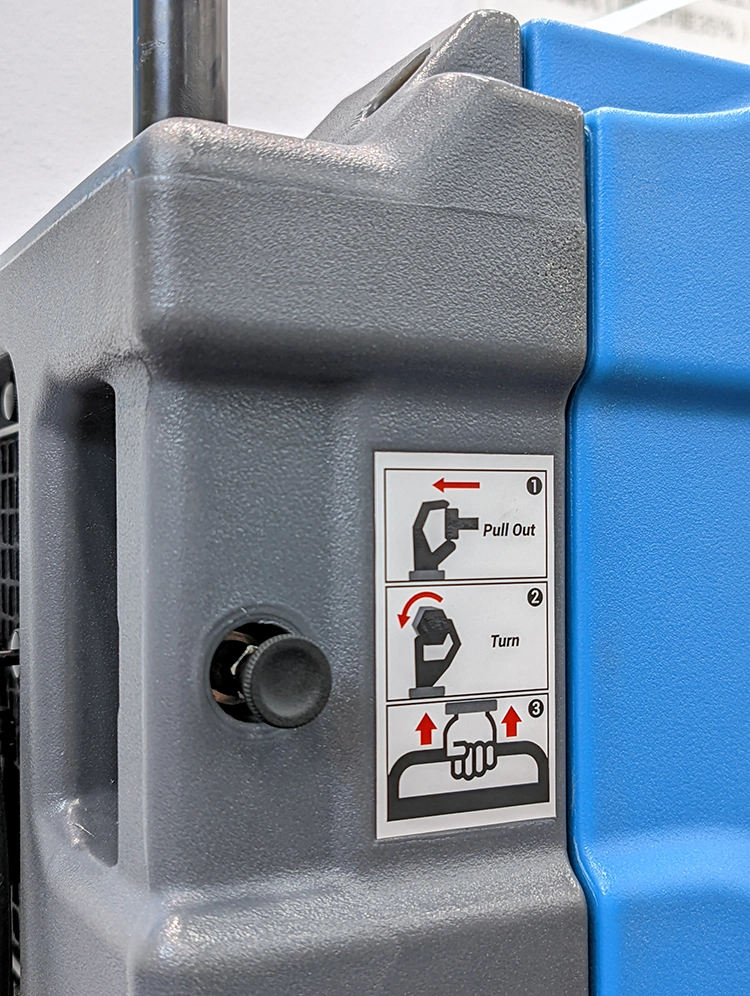 Hot Sale Factory Intelligent Control Portable Water Damage Restoration 165 Pints Lgr Commercial Dehumidifier