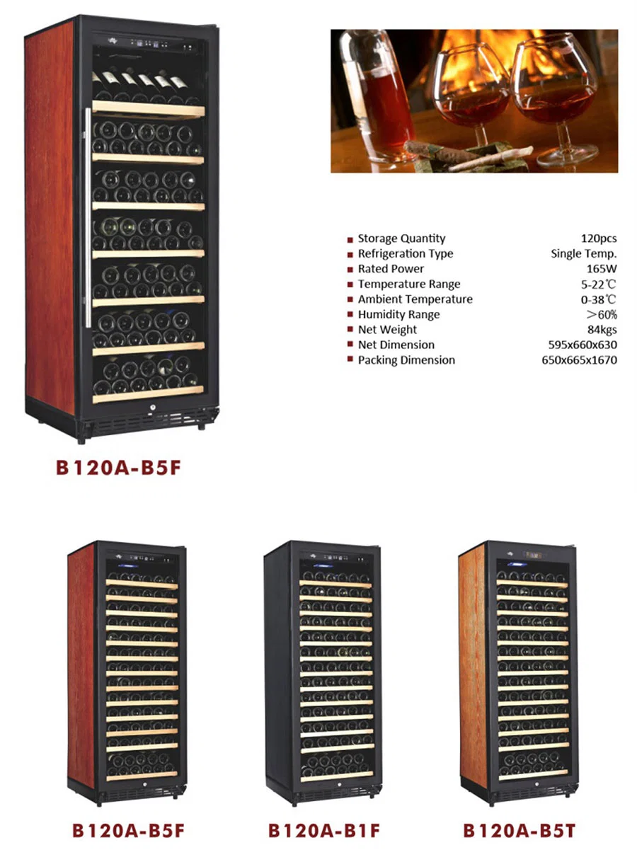 High End Customized Wine Cooler for Cigar Wine Drinks