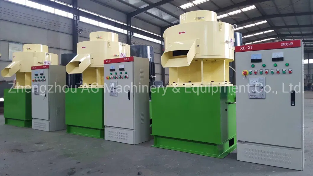 New Technology 1t Ring Die Biomass Pellet Mill, Wood Granulator, Sawdust Pelletizer, Wood Pelletizing Machine