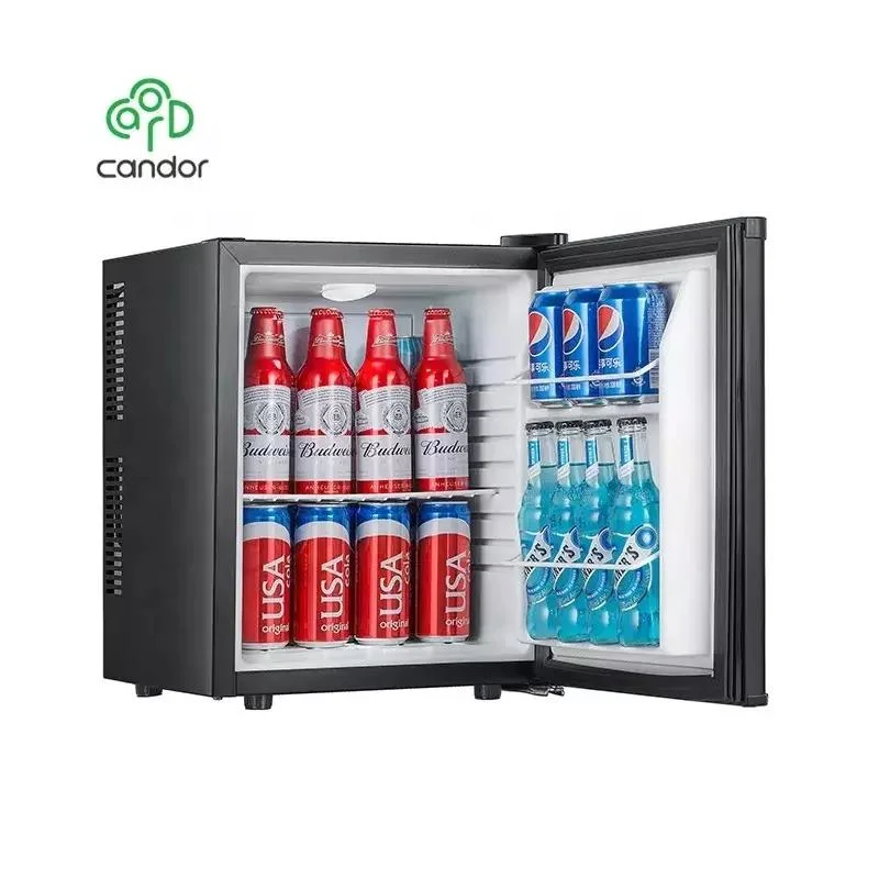 Candor Custom 26 Liters Ultra-Silence Thermoelectric Hotel Mini Fridge Refrigerator Wine